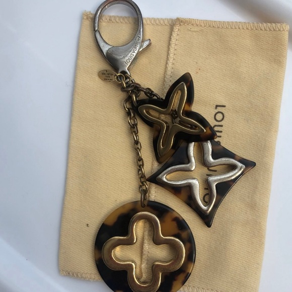 Louis Vuitton tortoiseshell keychain - Picture 2 of 11